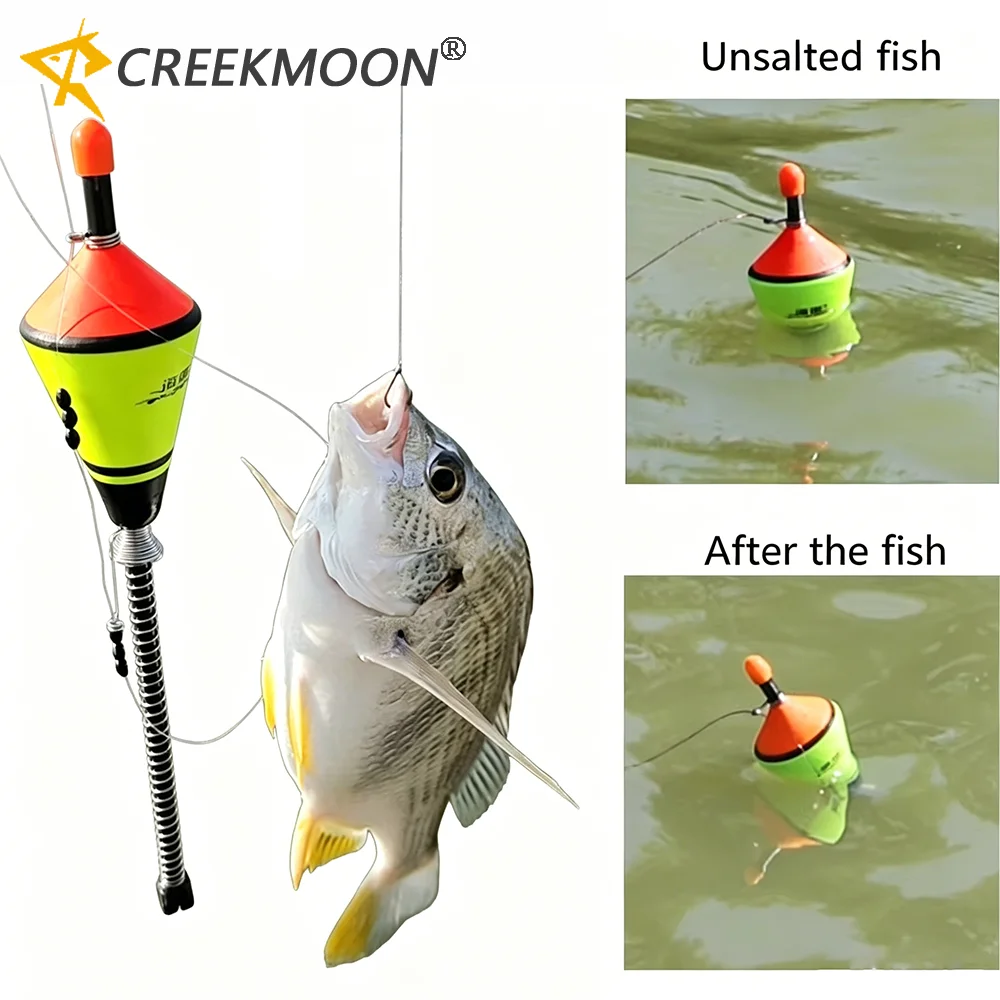 New Automatic Fishing Float Accessories Fast Fishing Artifact Floats Device Auto Hook Trigger for Carp Floating Catch Tool Set