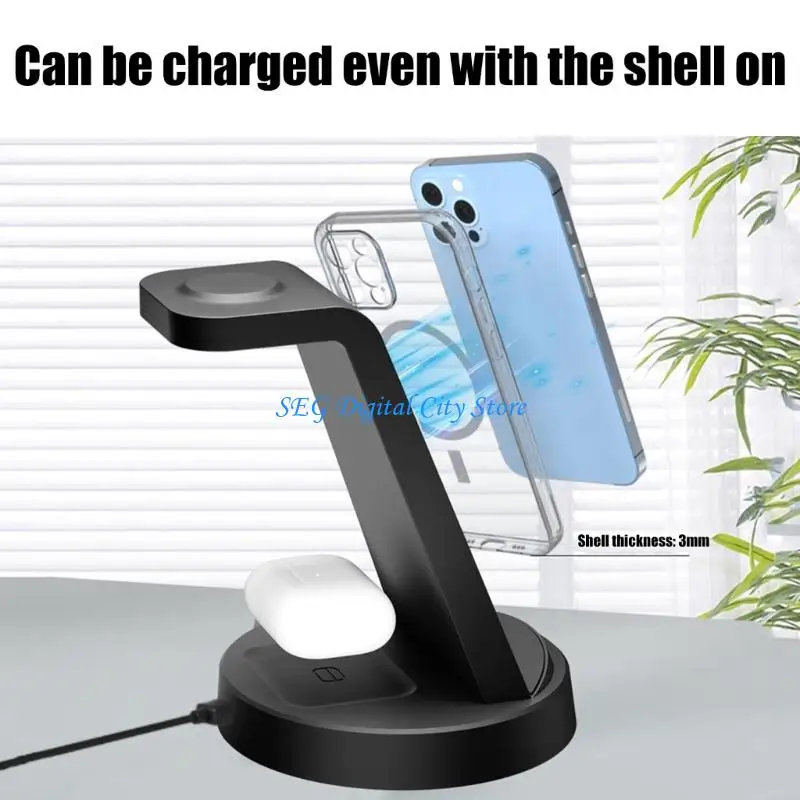 U75B Universal Wireless Station Supports Phone Watch Earphone Simultaneous Charging