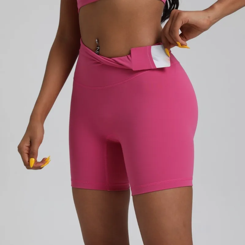 جديد اليوغا السراويل الجوارب تشغيل المرأة قصيرة رياضة امرأة ملابس لليوجا النساء سلس رفع اللياقة البدنية طماق الرياضة النساء الملابس #2