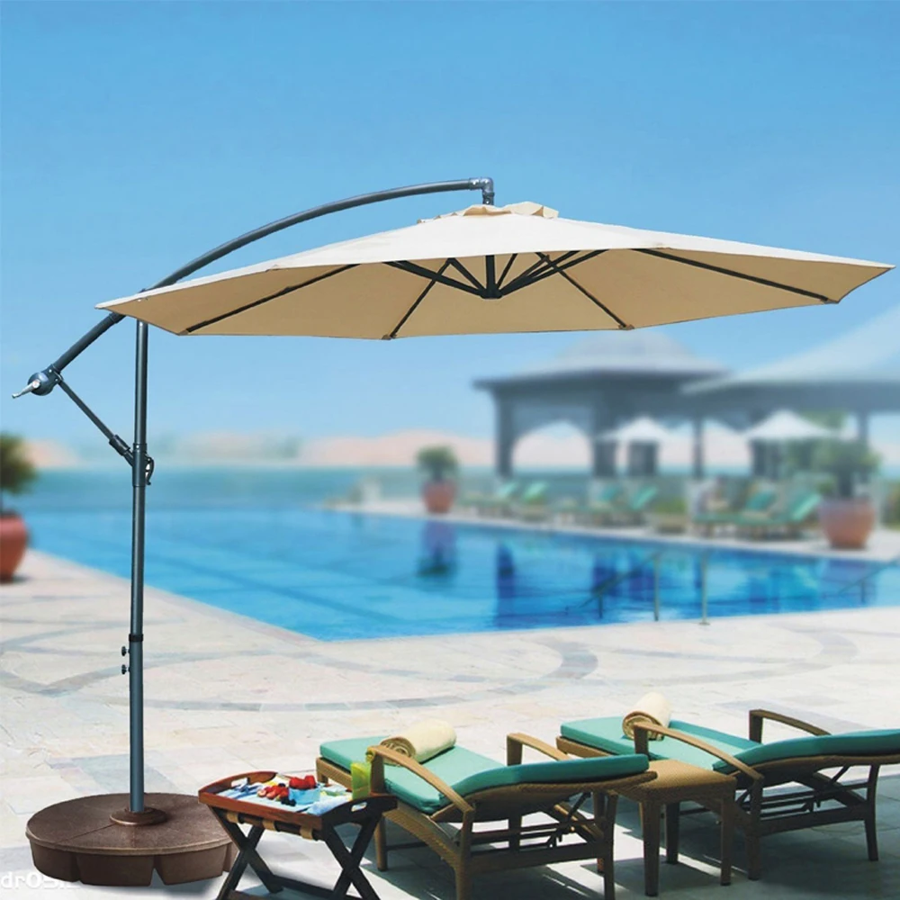 Vintage Patio Garden Umbrella Summer Outdoor Sun Shade Pool Side Good Price Parasol for Garden Decor