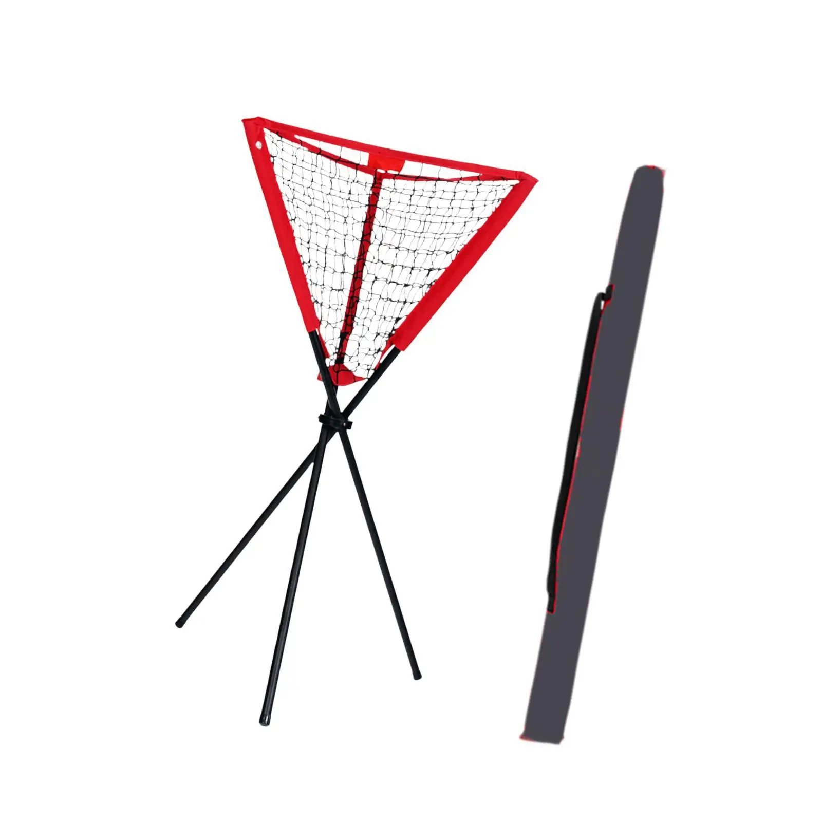 Iron Tripod Frame Ball Collector Holder Baseball Softball Batting Practice