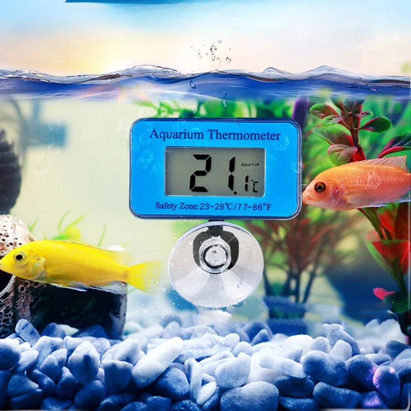 

-50~+70 Aquarium Thermometer Waterproof LCD Digital Fish Tank Submersible Water Temperature Meter Temperature Control