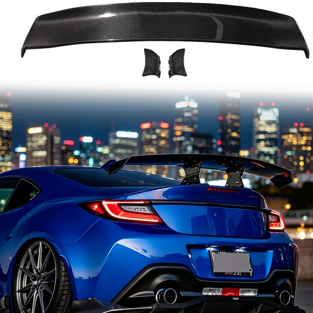 

Suitable for Toyota GT86 Subaru BRZ Scion FR-S 2013 14 15 16 17 18 2019 True carbon fiber spoiler Rear trunk spoiler Top wing