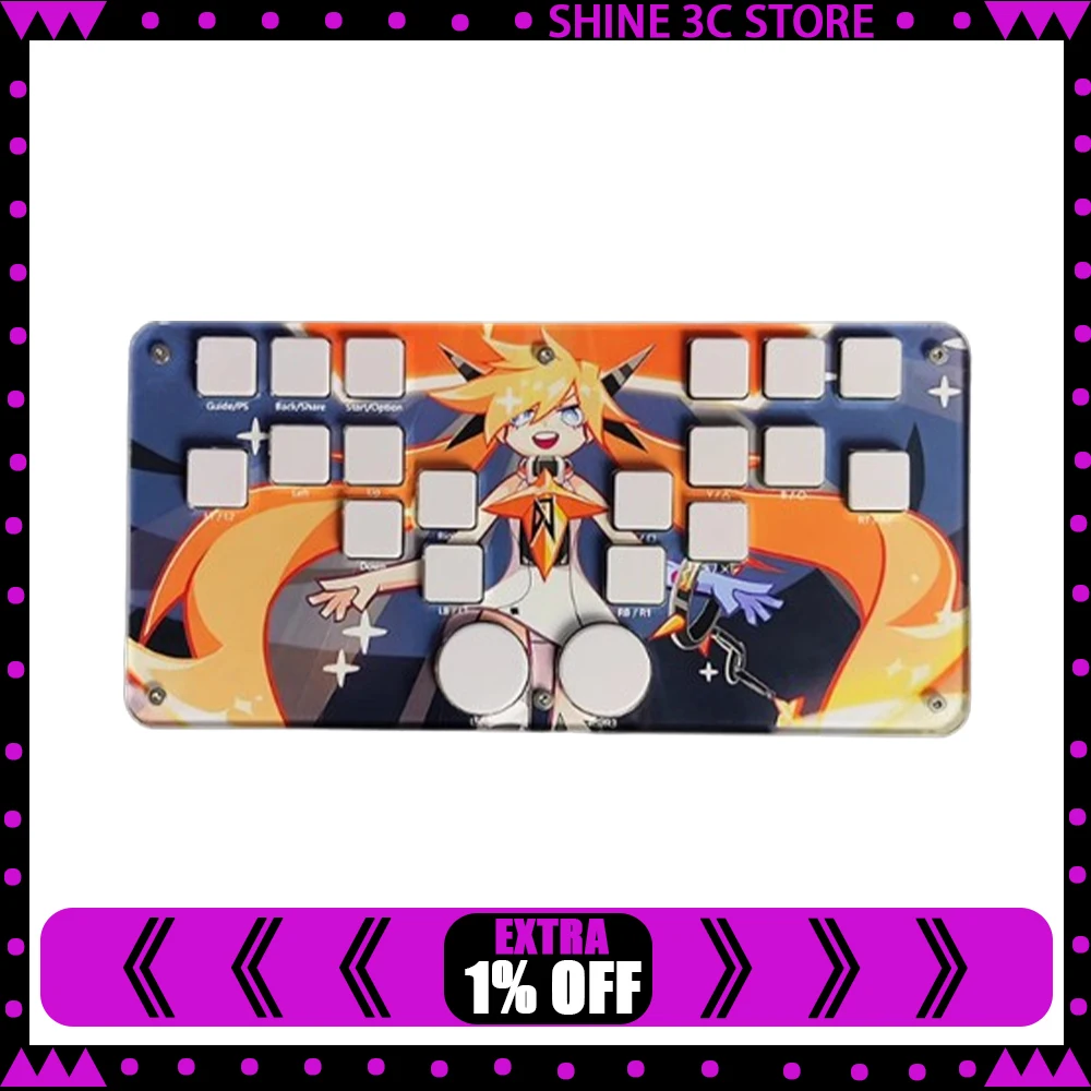 DJMAX Music Game Keyboard Low Profile Switches Mechanical Keyboard For OSU Phigros Music Game Peripherals Game Controller