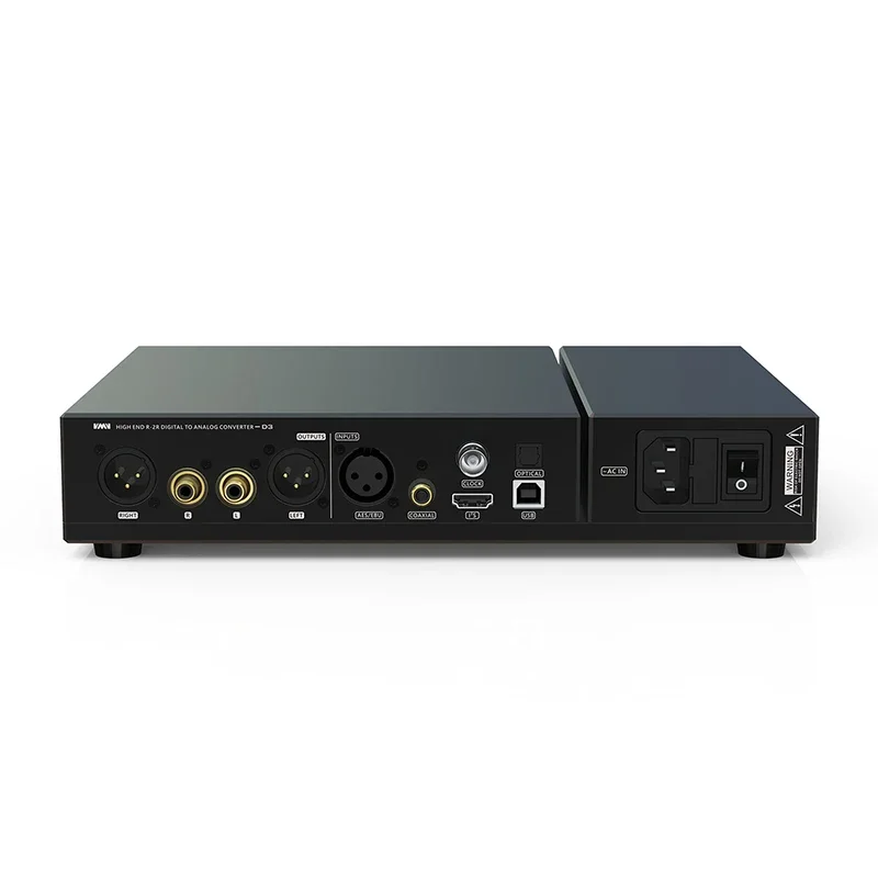 SMSL VMV D3 R-2R محول رقمي إلى تناظري صوت رقمي DAC PCM1704U-J * 4 USB/بصري/محوري/I2S/AES/EBU مخرج توازن الإدخال