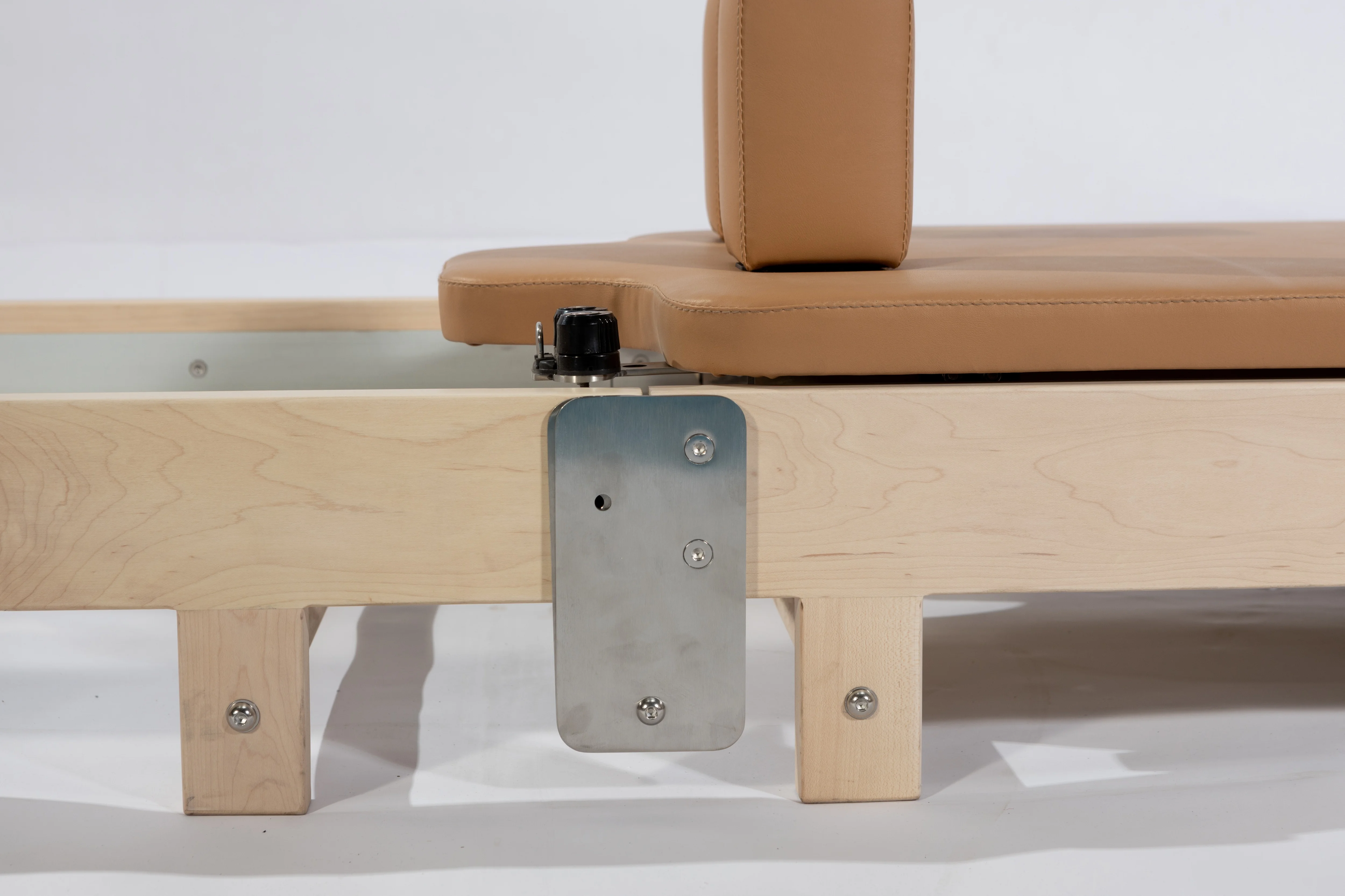 خشب القيقب اليوغا التدريب المنزل خشبية سرير قابل للطي بيلاتيس المصلح للبيع اللياقة البدنية المنزلية مصلح خشبي بيلاتيس