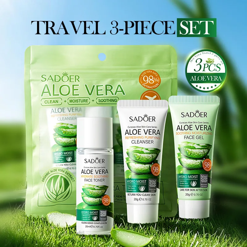 

aloe essence whitening luminous toner moisturizing essence yellowing shrinking pore anti wrinkle lotion makeup and skin care