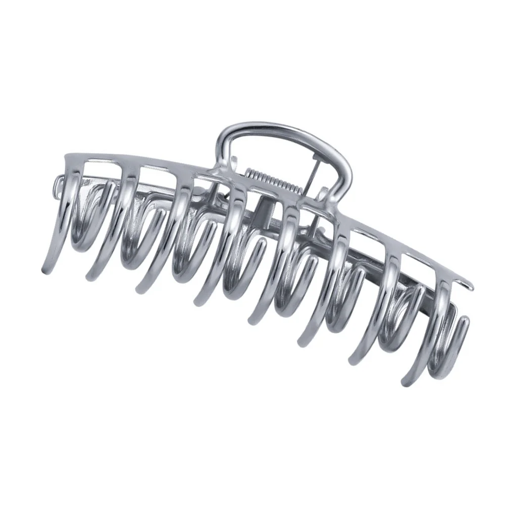 Металлический зажим для волос, элегантный нескользящий аксессуар из сплава для макияжа, душа, повседневной жизни, банкета, путешествий, зажим для волос