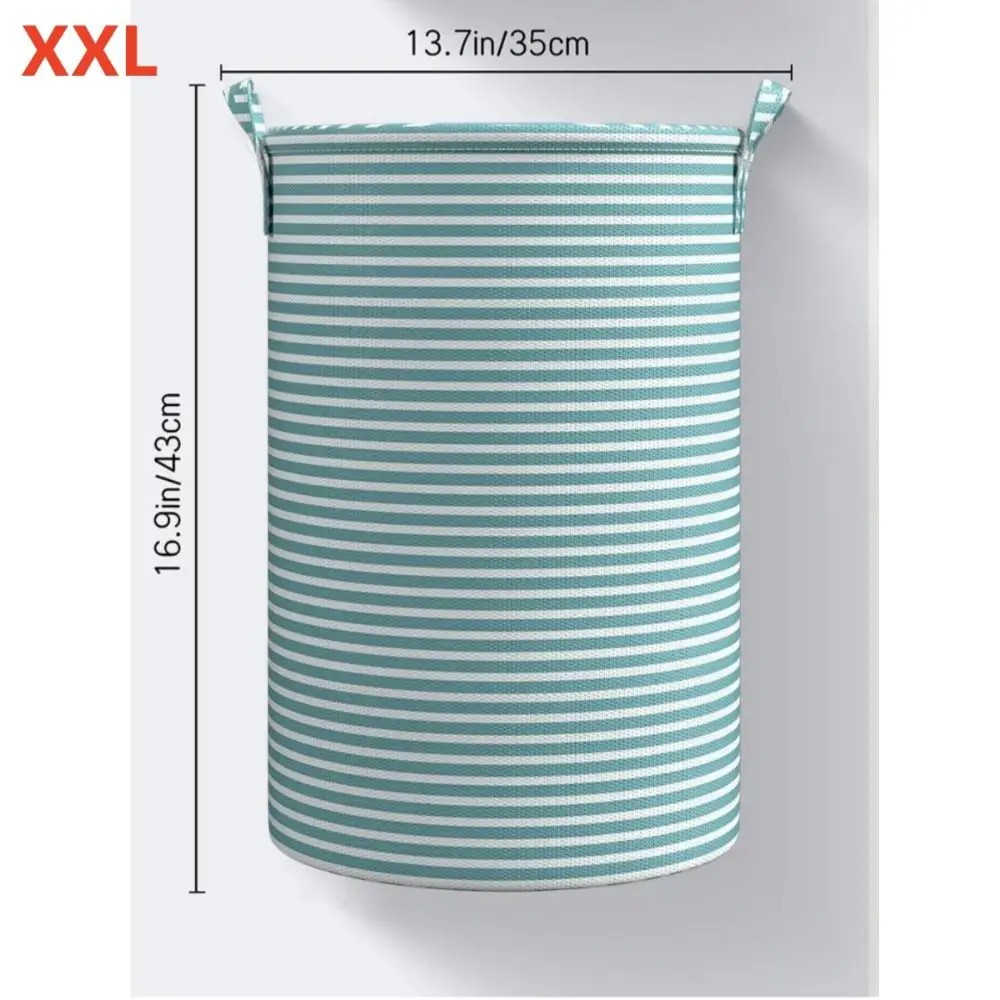 سلة غسيل قابلة للطي سعة كبيرة سلة تخزين الملابس القذرة أشتات منزلية من القطن والكتان ألعاب أطفال منظمو