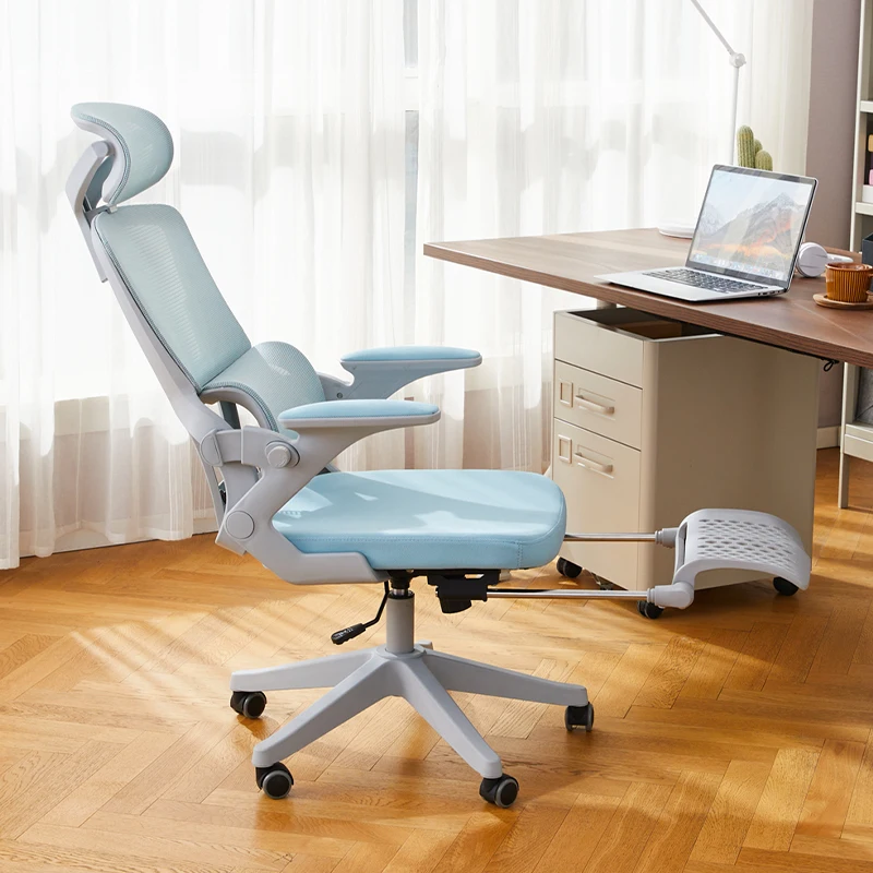 Gameing Ergonomic Office Chair Recliner Study Accent White Chair Designer Mesh Comfy Chaise De Bureaux Office Furniture