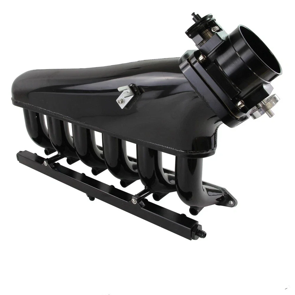 Intake Manifold Kits + Fuel Rail + 90mm Throttle Body Fits For E36 E46 M50 M52 325i 328i M3 Z3 E39 528i