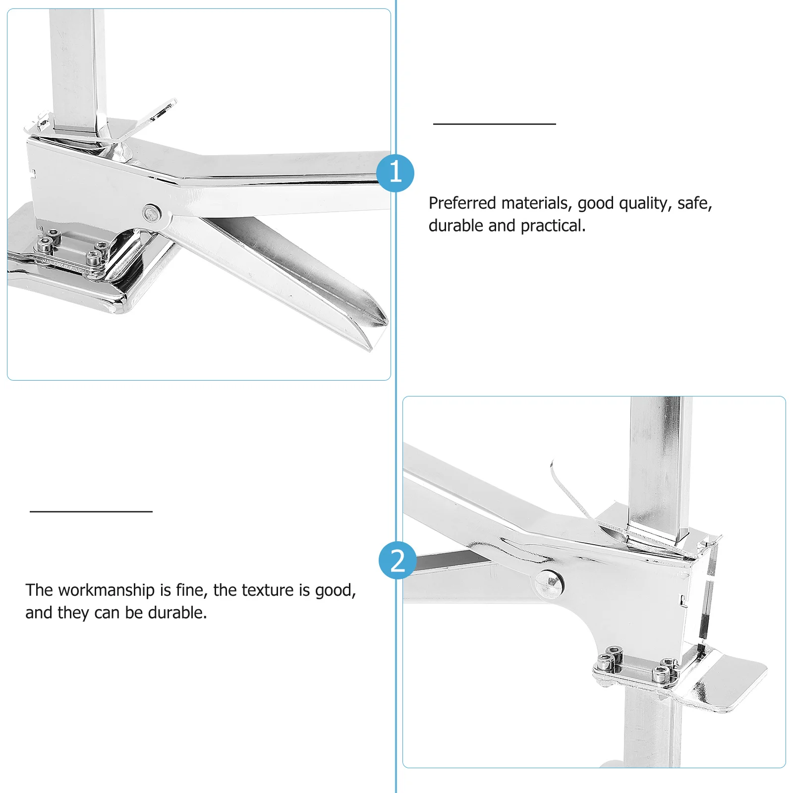 Tile Leveling Tool Stainless Steel Floor Wall Tile Installation Lifter Height Adjuster Kit For Ceramic Tiling