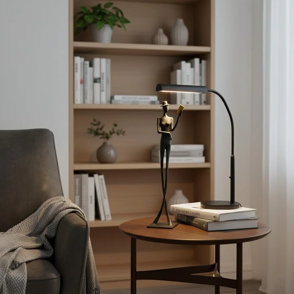 النمط الأوروبي الإبداعية الحديد الزهر القراءة شخصية الديكور نموذج غرفة التلفزيون خزانة ، طاولة القهوة ، مدخل غرفة المعيشة ، المنزل S #5