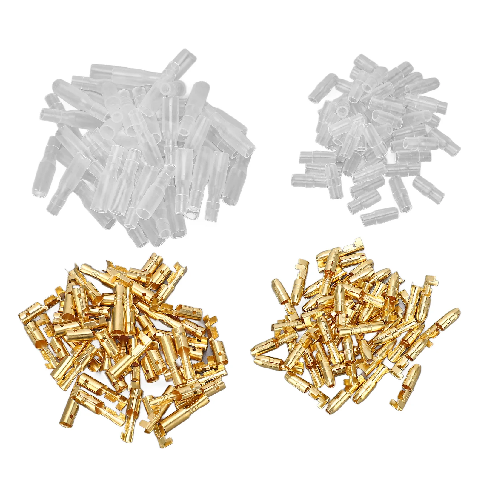 Cold Crimp Pressed Terminal Connectors with Insulation Sheath Waterproof Male Female Butt Terminal Male Female Terminals