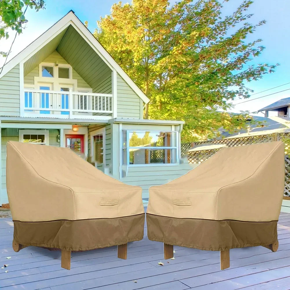 210D Oxford Cloth Outdoor Waterproof Bench Sofa Cover Outdoor Waterproof Robust Patio Sofa Cover Patio Bench Sofa Cover