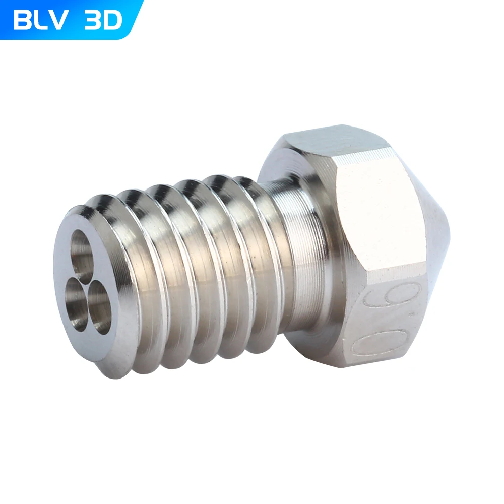 BLV T-V6 CHT Copper Plated Nozzle High Temperature 1.75mm For V6 Dragon hotend TD6 TD6S MATRIX RAPIDO HOTEND carbon fibre VORON