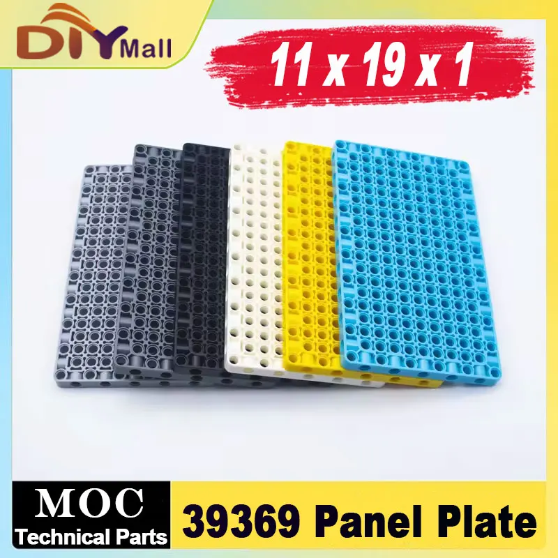 Hi-Tech Building Parts 39369 Beam Special Base Frame 11x19 Technical Plate For Creative STEM Construction Projects