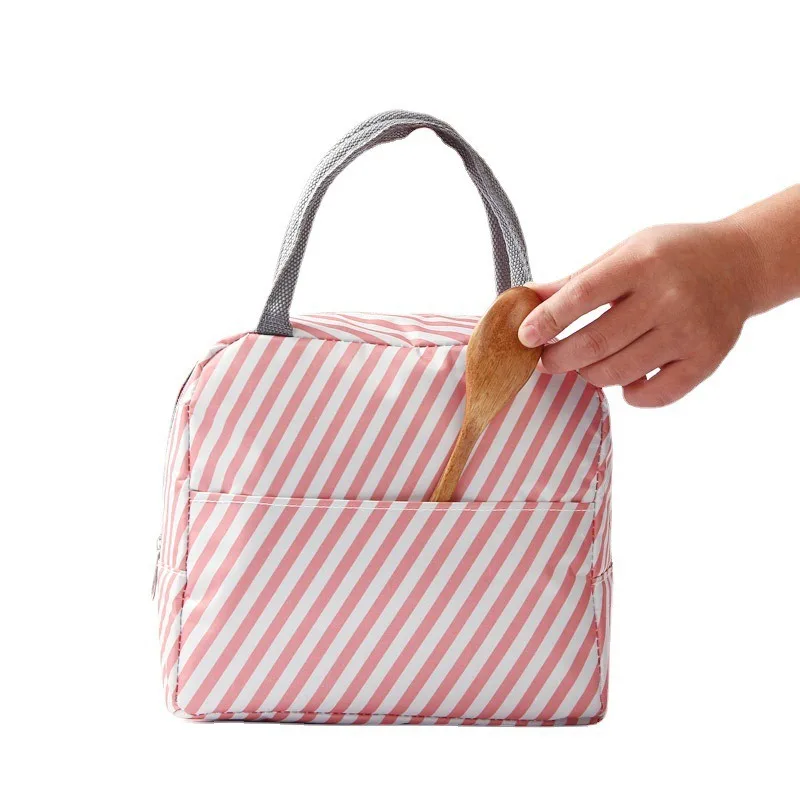 Amiqi – sac isotherme thermique pour femme, boîte à déjeuner à haute capacité, Portable, glacière, sacs à main, étanche, Kawaii, pour le travail