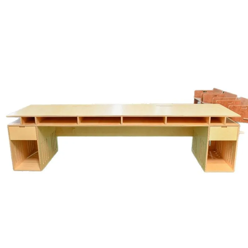 

Минималистский, Березовый стол, Офис, Массив дерева, Накадзима