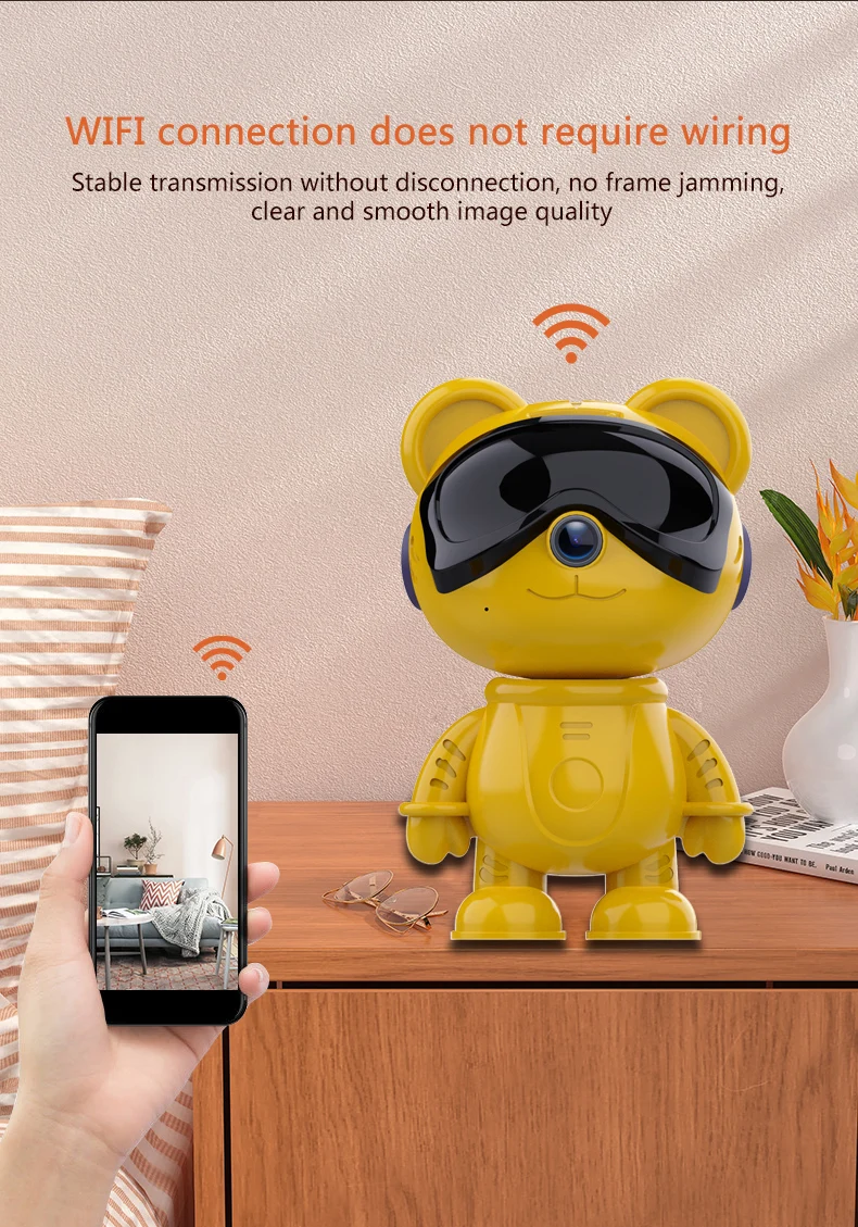P6slite APP 2MP 1080P 2.4G&5G Dual Band WIFI  Wireless PTZ IP Dome Camera AI Humanoid Detection Home Security CCTV Baby Monitor