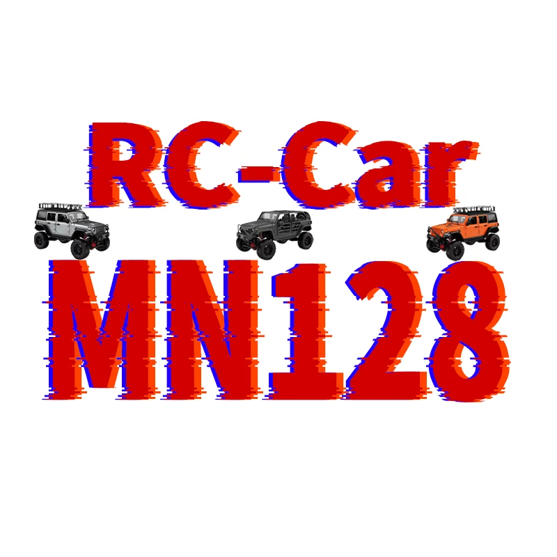 

RC Crawler 4x4 Car MN128 2.4G Climbing Buggy Professional with LED Light Full Scale Remote Control Cars Toys for Boys Gift