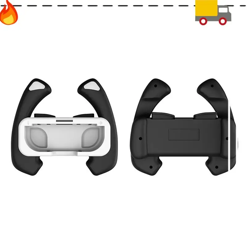 Left And Right Handle 2Pcs/Set Steering Wheel Grip Fit For Switch OLED Small Handle Set A