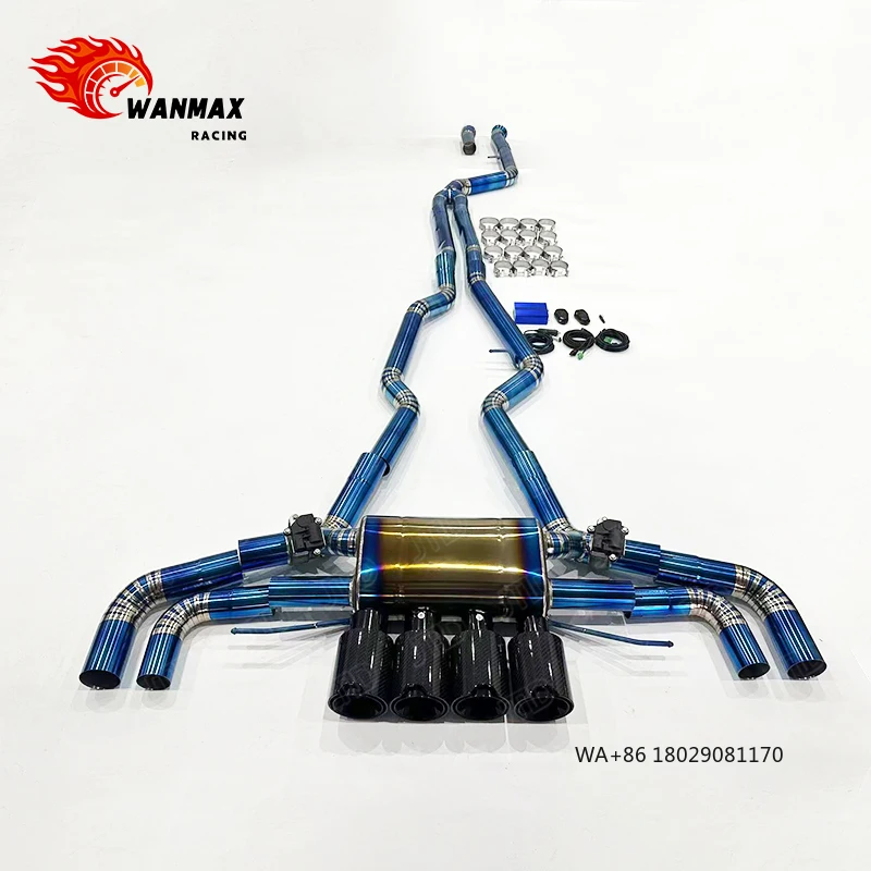 

Высокопроизводительная титановая выхлопная система с клапанами для M240 G42 3.0T: улучшение реакции дроссельной заслонки. В наличии, быстрая доставка.