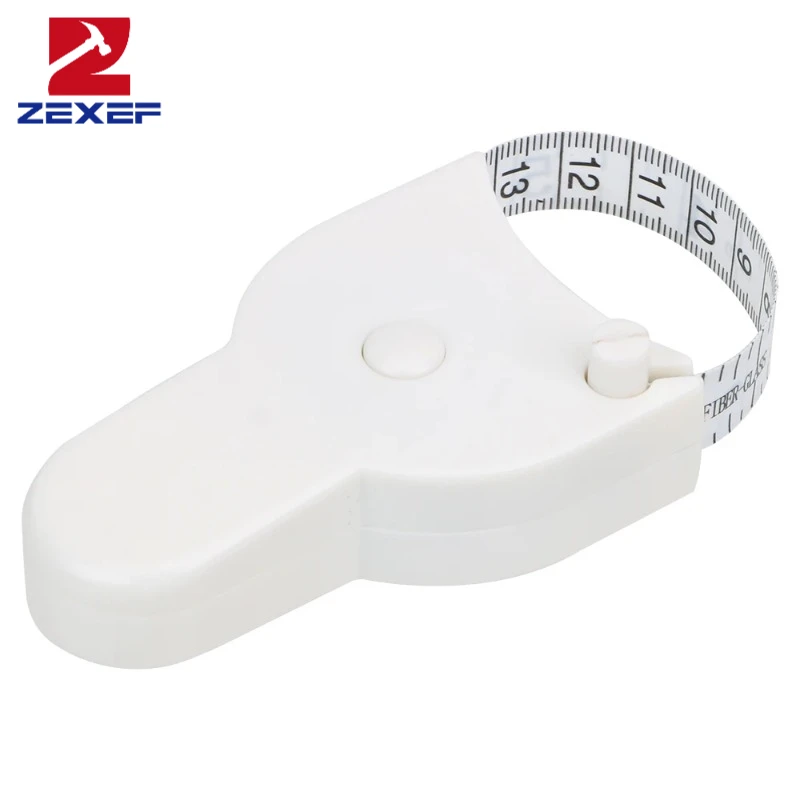 150CM Body Fat Weight Loss Measure Caliper Measuring Tape Gauging Tool Retractable Ruler for Fitness Accurate Tool