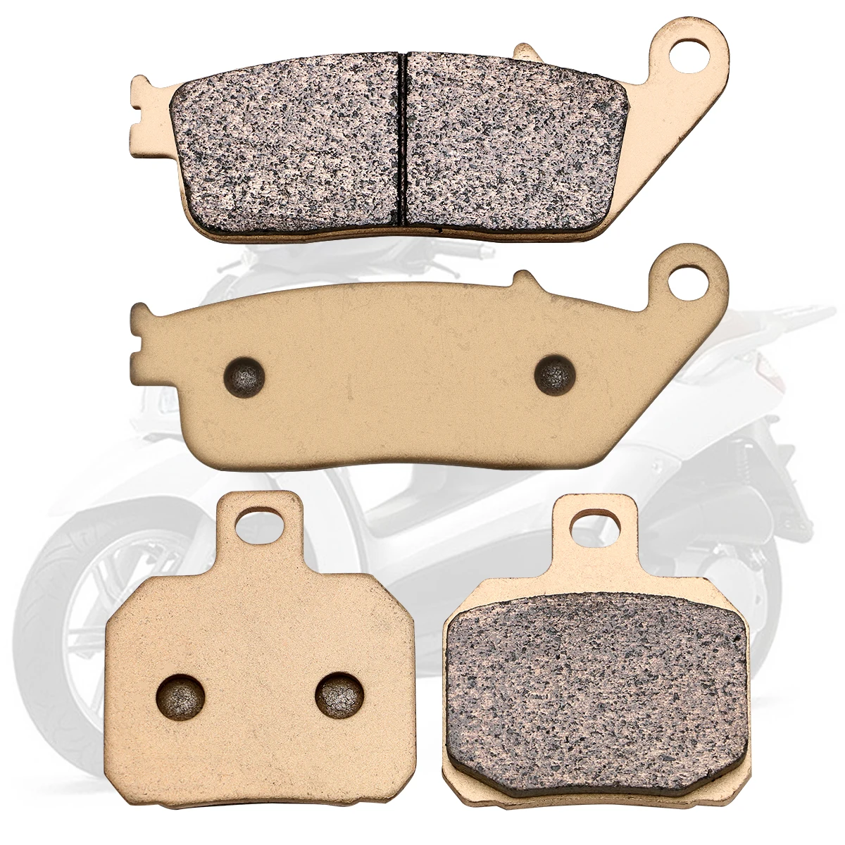 Motorcycle Accessories Metal sintering Front Rear Brake Pads Disc For Yamaha VP125 X-City 2008-2015 YP125R XMAX Sport 2010-2016