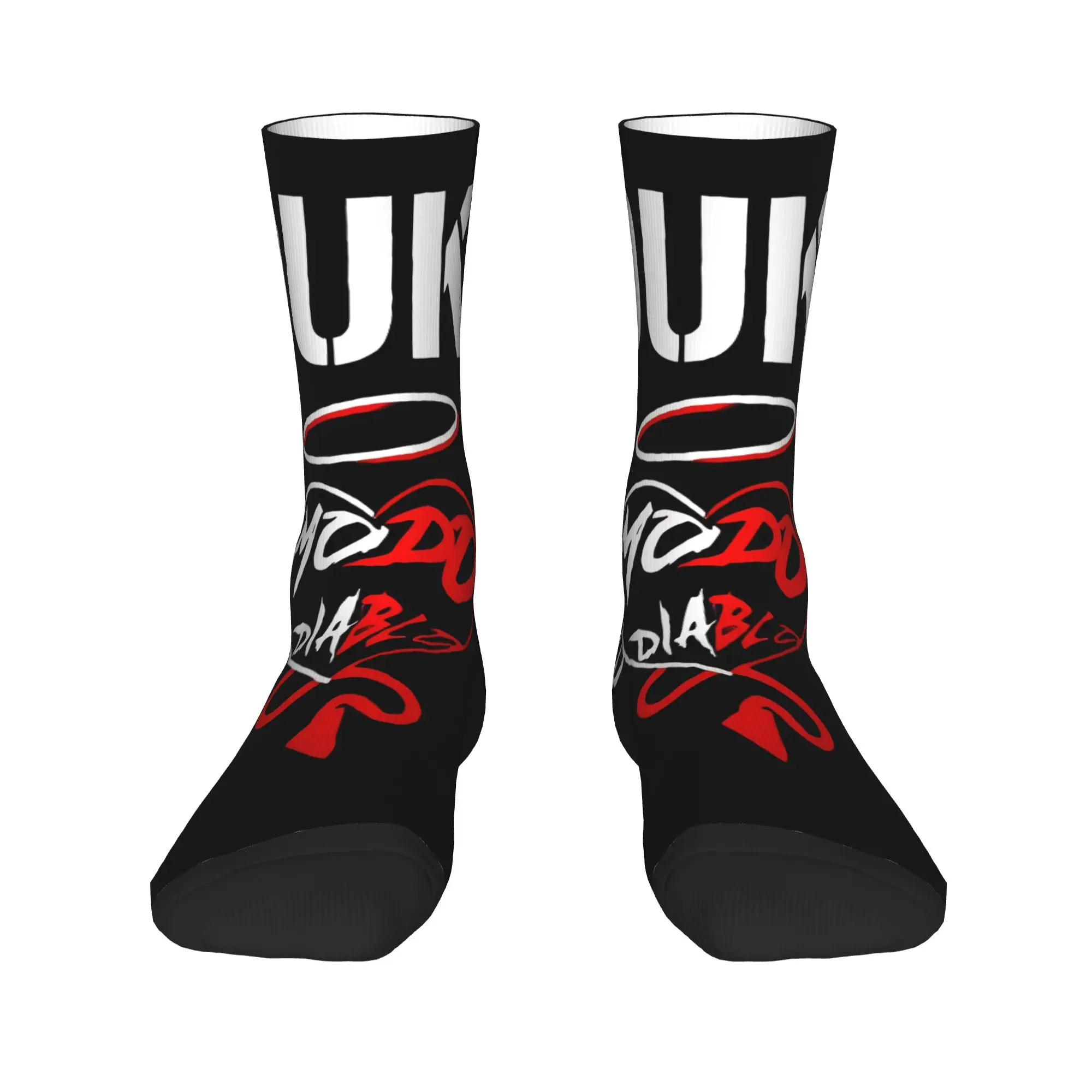 جوارب Duki Rapper جوارب أنيقة للبالغين والرجال جوارب رياضية للجري قابلة للتنفس جوارب خريف جرافيك غير قابلة للانزلاق