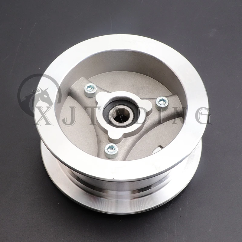 Motorbike 4 inch Alloy Wheel Hub Split Rim With Screws For Electric Scooter Tricycle 4.10/3.50-4 2.80/2.50-4 Tire Accessories