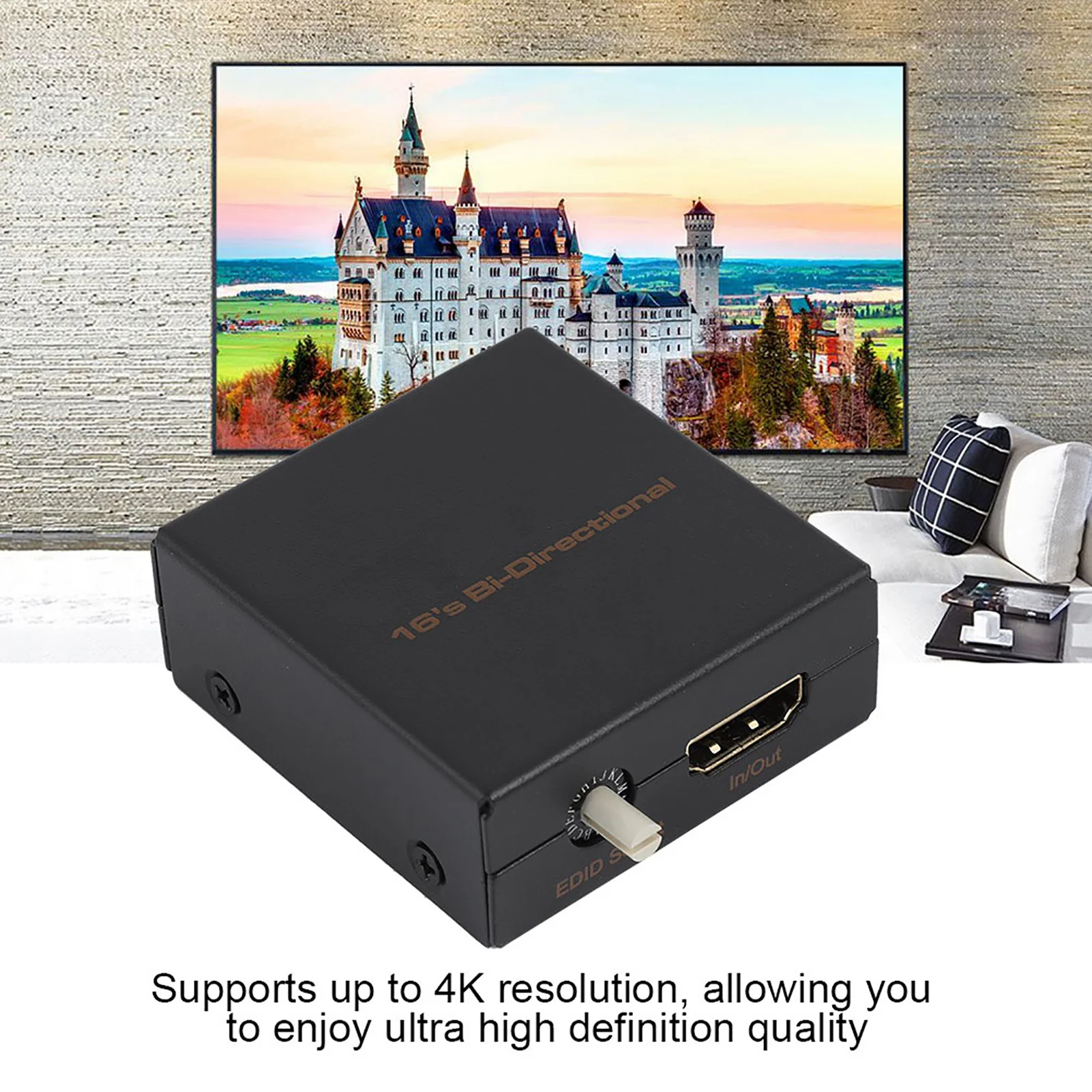 HDMI EDID Feeader EDID Manager Emulator Support 4K CEC