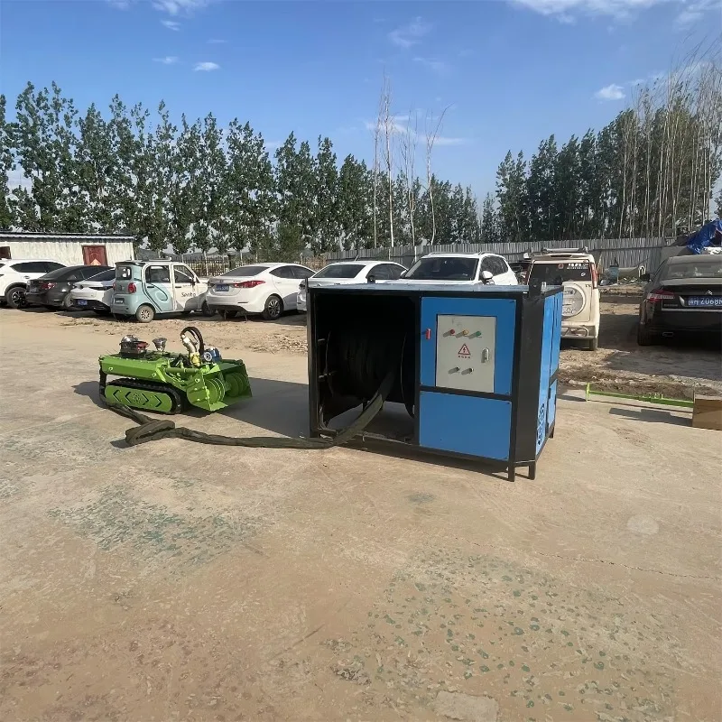 Mini-Tauch-Baggerroboter Wasserdichtes Fahrgestell mit Raupenantrieb Professioneller Baggerroboter