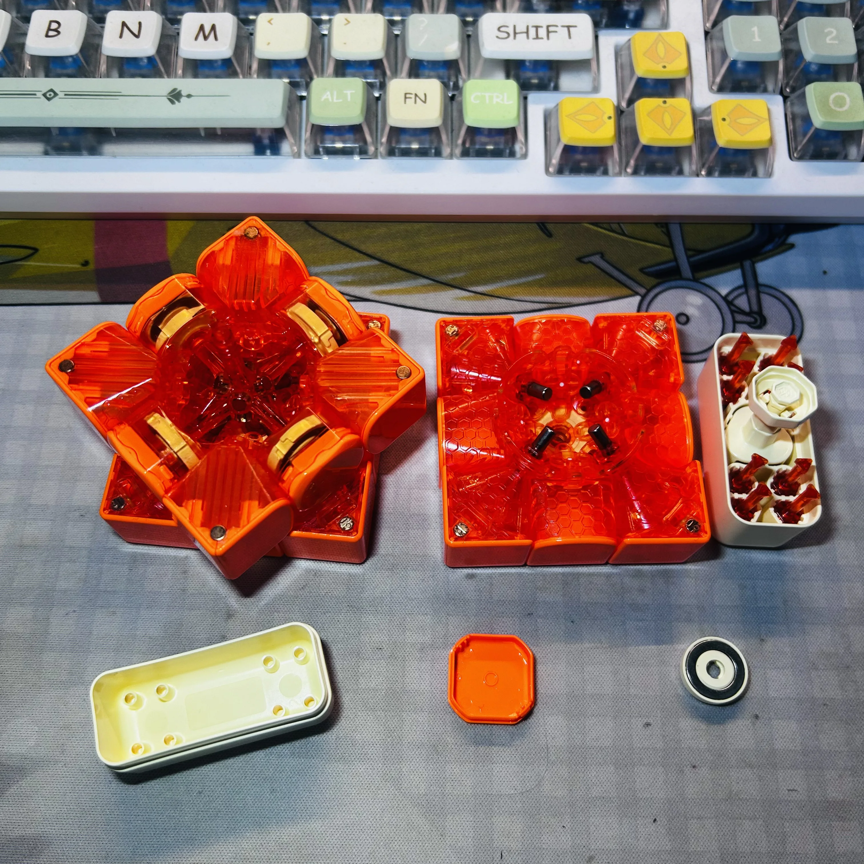 Limited Edition Gan12 Maglve 3x3 Cube Orange Collection Gan 3x3x3 Magic Cube Speedcube Professional Magic Cubo Puzzle Toys