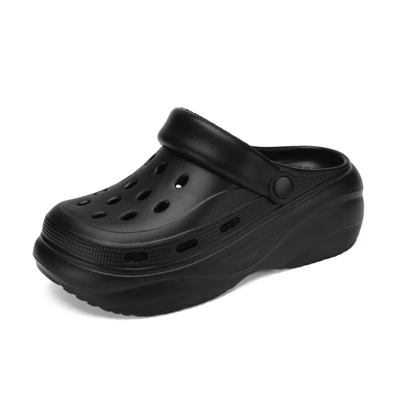 

Men's and Women's Sandals Slippers Fashion Thick Bottom Flips EVA Cloud Feel Non-slip Wear Resistant Street Slippers