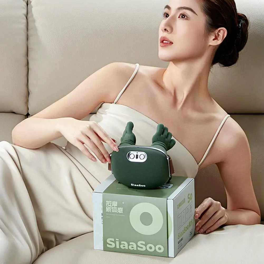 

1pcs Electric Charging Kneading Heating Massager Multifunctional Back Neck Shoulder Muscle Relaxing Massager