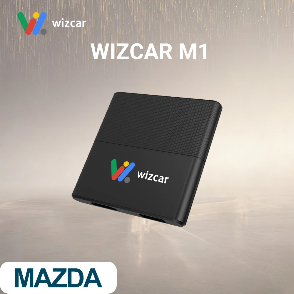 

For MAZDA CX50 CX5 CX30 WIZCAR M1 Wireless Android Auto Support Google Waze Maps Spotify Music Navigation For Android Phone Use