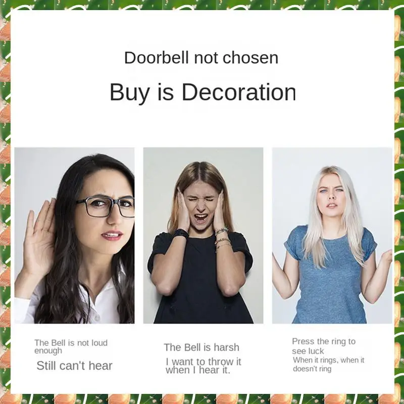 

Беспроводной дверной звонок JAJA, водонепроницаемый умный дверной звонок, IP68, домашний дверной звонок, интеллектуальный 38 песен, 4-уровневый регулятор громкости