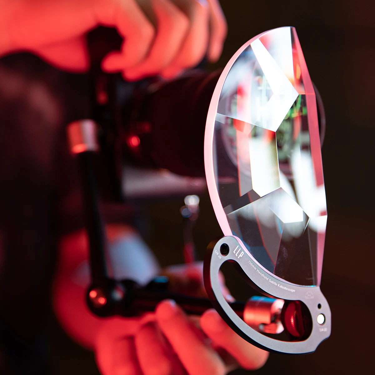 Handheld Subtle Kaleidoscope Prism Lens79mm 150mm DSLR Filter