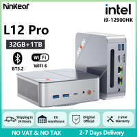 Ninkear L12 Pro Mini PC Intel i9-12900HK Windows 11 32GB DDR4 1TB SSD WiFi 6 BT5.2 Tri-Display MiniPC Desktop Computer