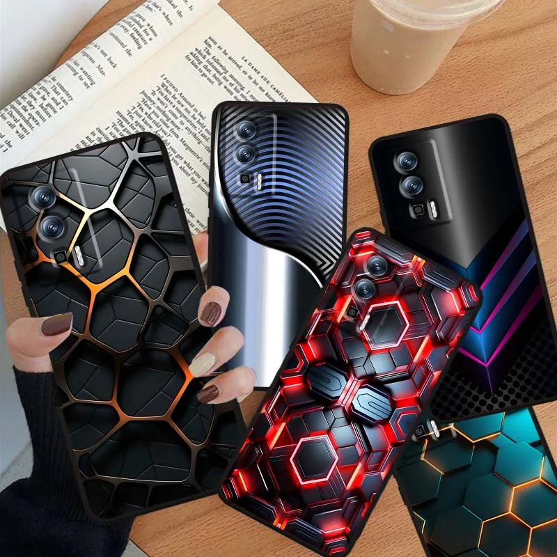 

Technology Art Illustration For Xiaomi Redmi 12 13C 12C 13 10C 9T A2 9A 9C 7A Note 10S 8T 10 9 8 Pro 4G 5G Black Phone Case