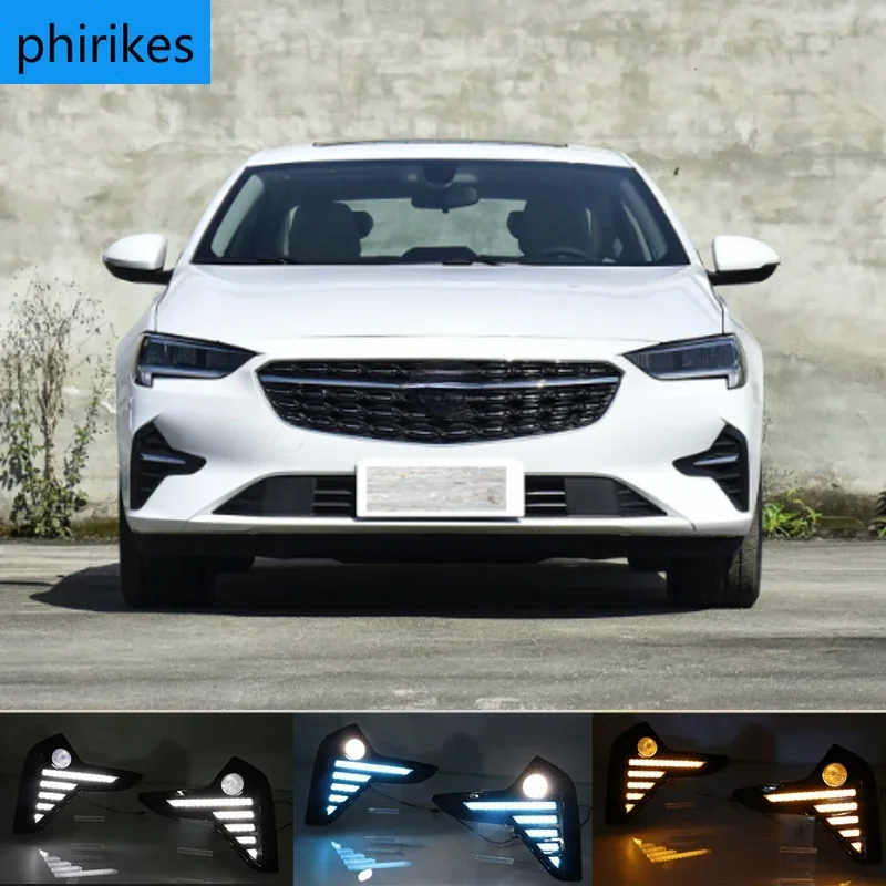 

LED Daytime Running Lights For Buick Regal Opel Insignia 2020 Fog lamp ABS 12V DRL