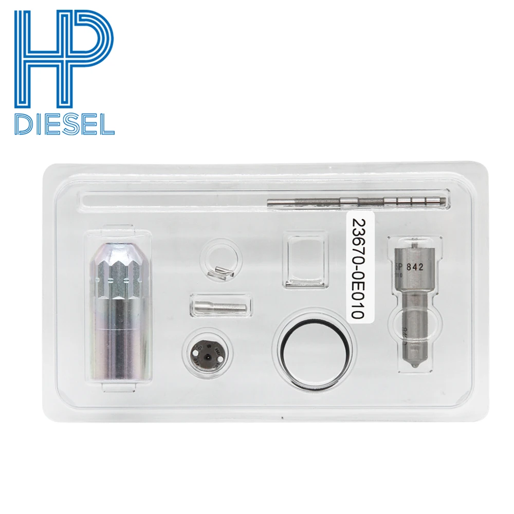 

4pcs/lot Auto Parts 23670-0E010 Injector Repair Kits Overhaul Kit Suitable for Denso Injector