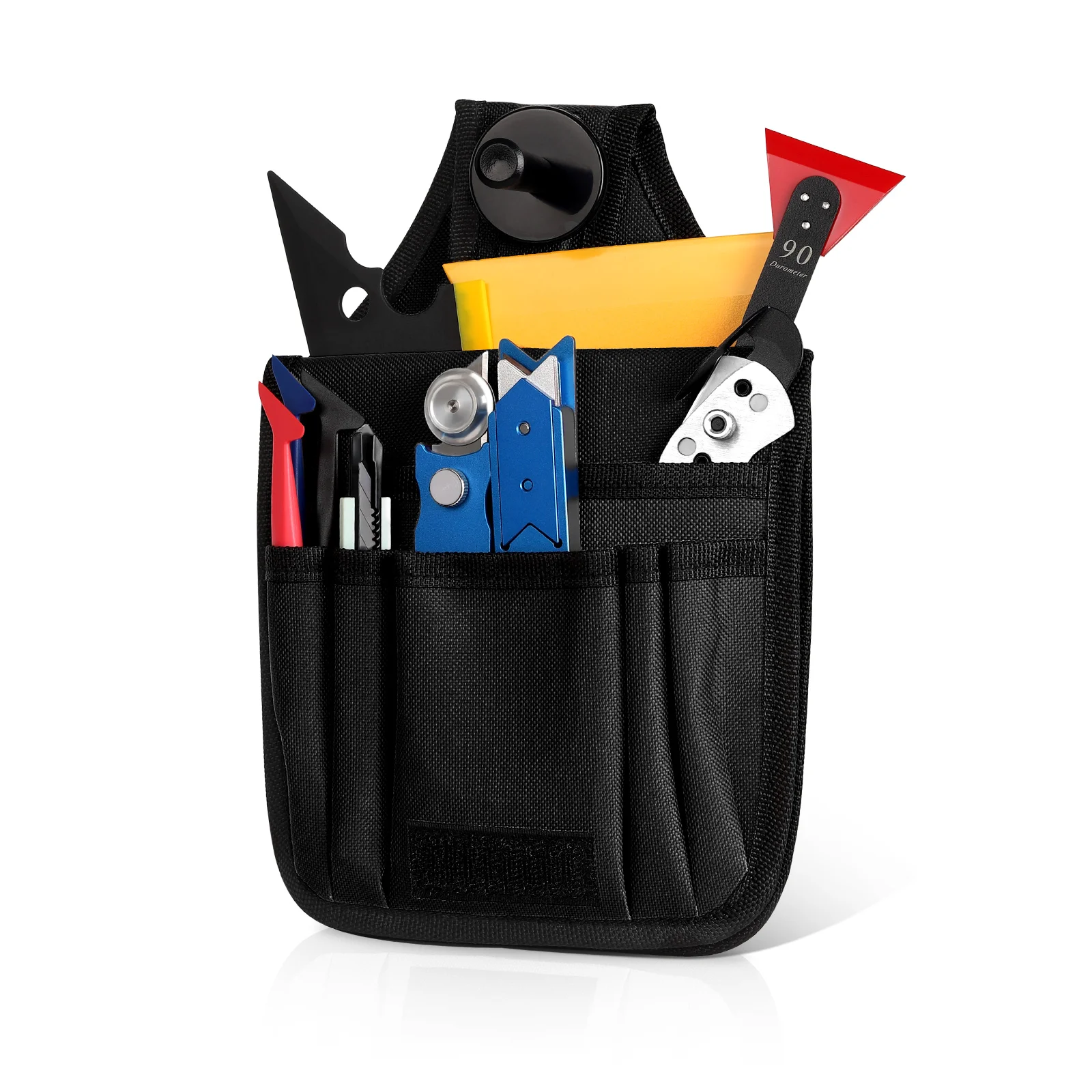 Multifunctional Tool Bag Car Vinyl Wrap Tools Storage Bag Waist Bag Thickened Oxford Cloth Waterproof Wear Resistant