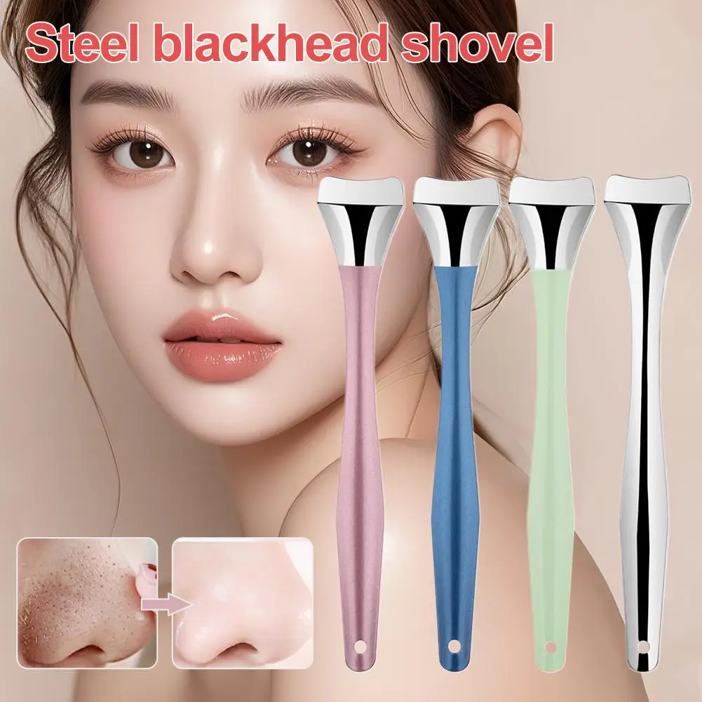 Extracteur professionnel de points noirs en acier inoxydable, outil d'extraction de boutons et de comédons pour usage du visage, 1 pièce, P1A1