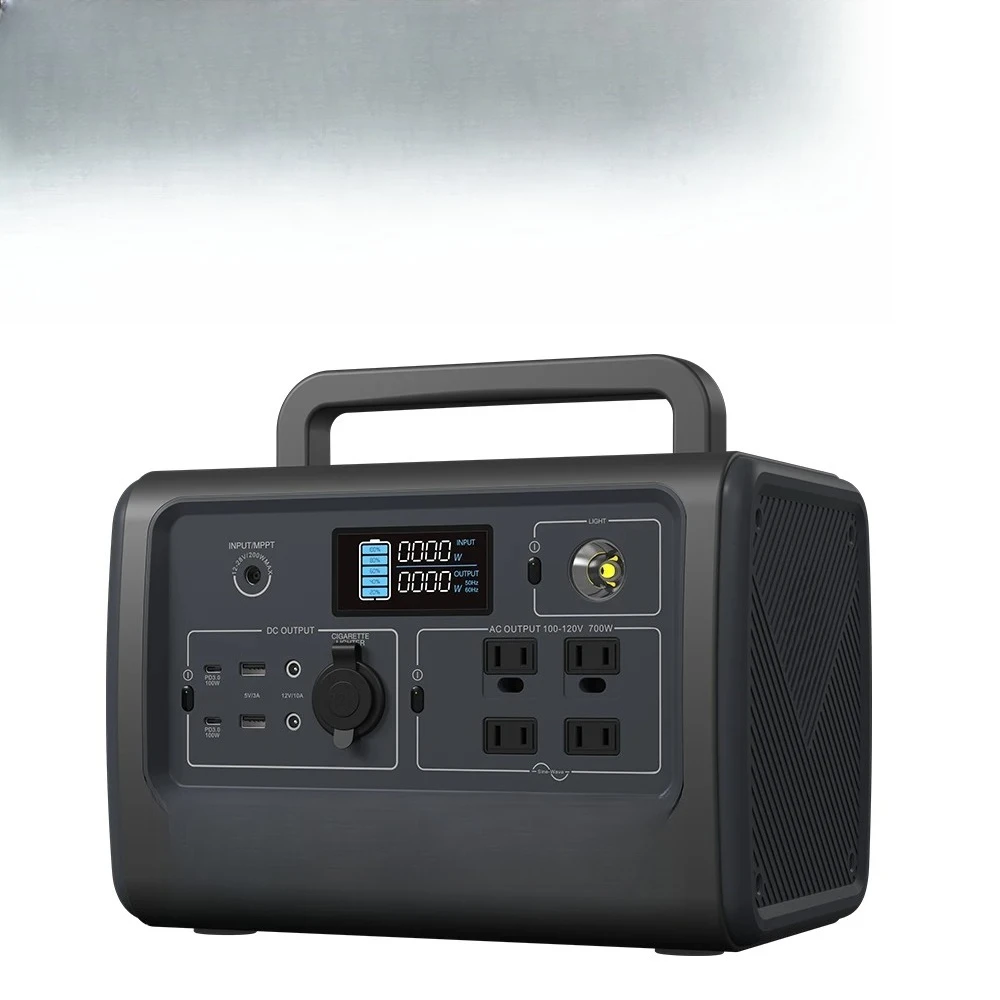 

Portable 1000W Power Solar Generator 110V 220V Lithium Battery Power Station For Home Use