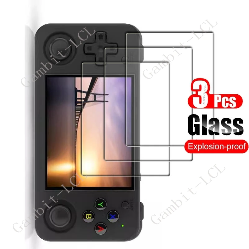 1-3PCS Tempered Glass For ANBERNIC RG35XX H 3.5