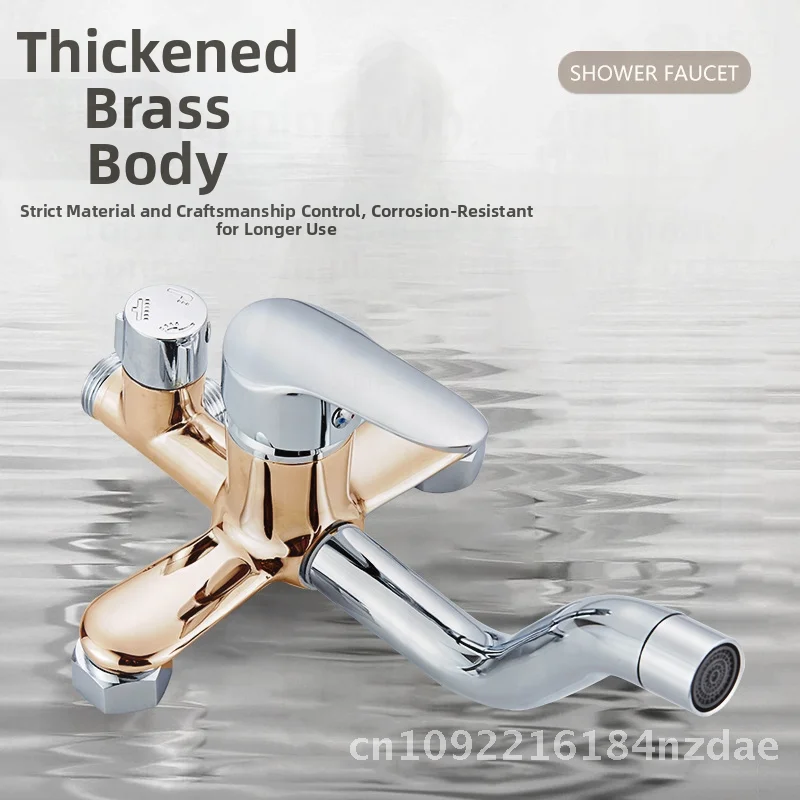 

All-Copper Three-Speed Four-Speed Shower Mixing Valve Concealed Stainless Steel Hot And Cold Faucet for Bathroom Modern