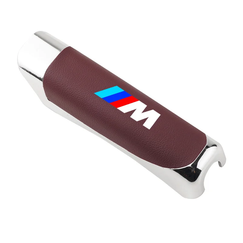 

ABS Car Handbrake Cover For BMW M Sport M2 M3 M4 M5 M6 E46 E90 E60 F10 F30 E39 E36 F20 E87 Leather Hand Brake Cover Accessories