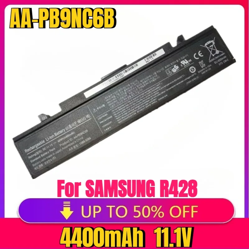 Новый аккумулятор для ноутбука AA-PB9NS6B AA-PB9NC6B 4400 мАч для SAMSUNG R428 R429 R580 R780 R700 P50 P60 R510 R519 R530 Q430 AA-PB9NC6W Новый аккумулятор для ноутбука AA-PB9NS6B AA-PB9NC6B 4400 мАч для SAMSUNG R428 R429 R580 R780 R700 P50 P60 R510 R519 R530 Q430 AA-PB9NC6W